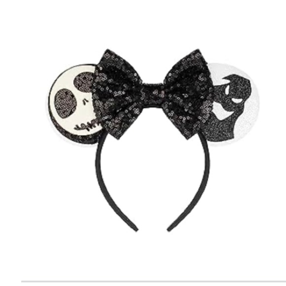 Oogie Boogie and Jack Skellington Minnie Ears.